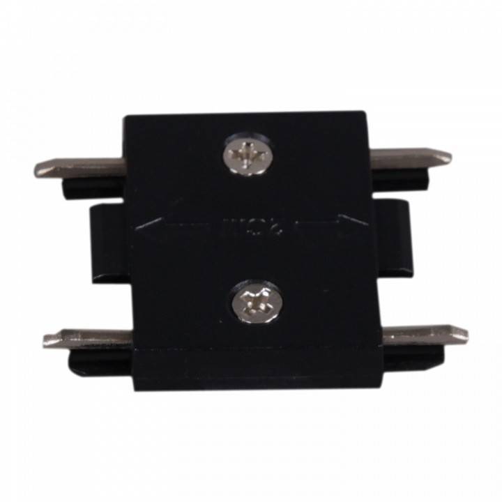 Соединитель линейный для треков Reluce  RL 06101 straight connector BK