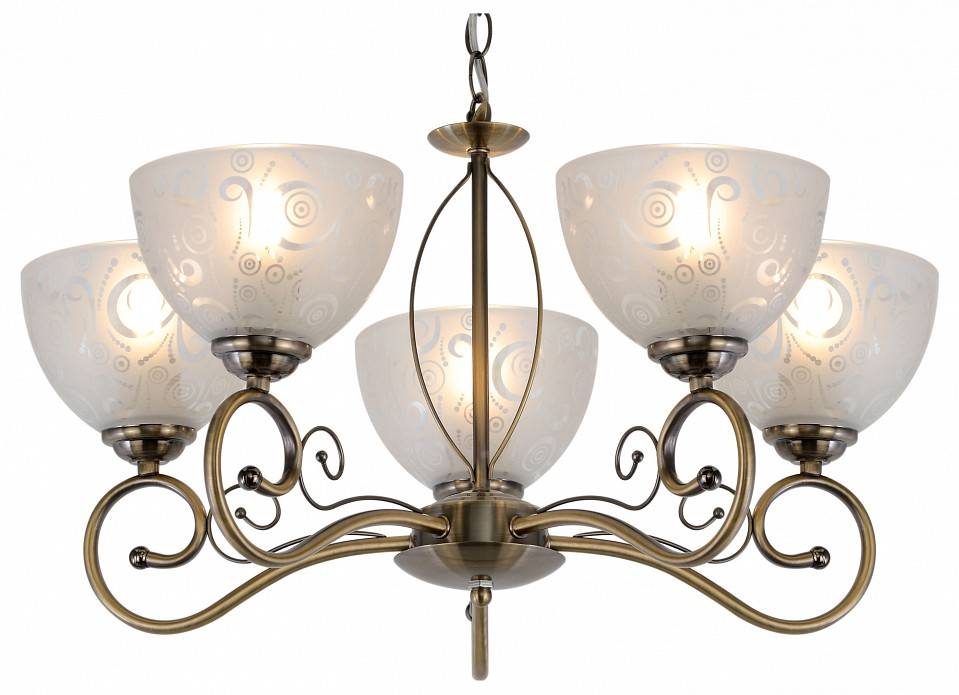 Подвесная люстра Rivoli Loren 5xE14 40 Вт Б0044455