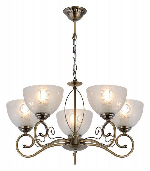 Подвесная люстра Rivoli Loren 5xE14 40 Вт Б0044455