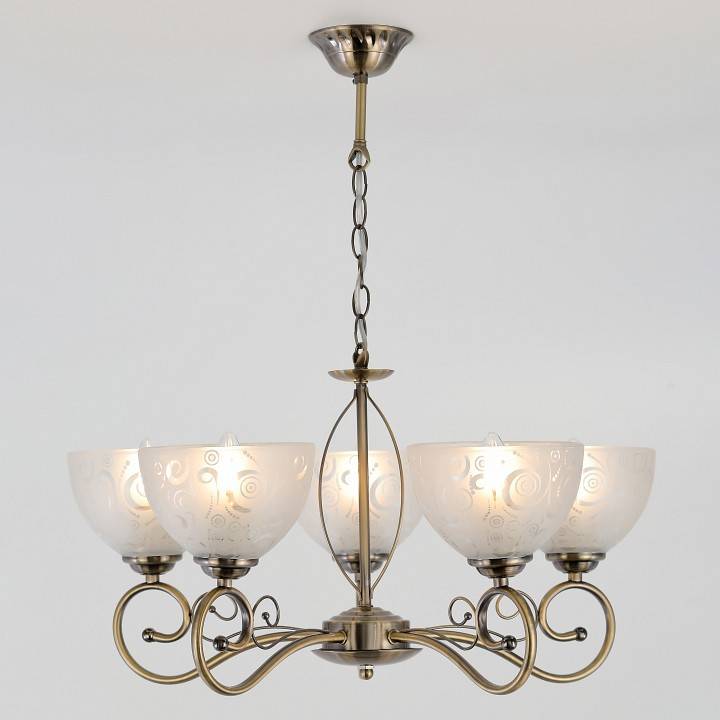 Подвесная люстра Rivoli Loren 5xE14 40 Вт Б0044455