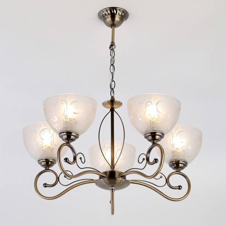 Подвесная люстра Rivoli Loren 5xE14 40 Вт Б0044455