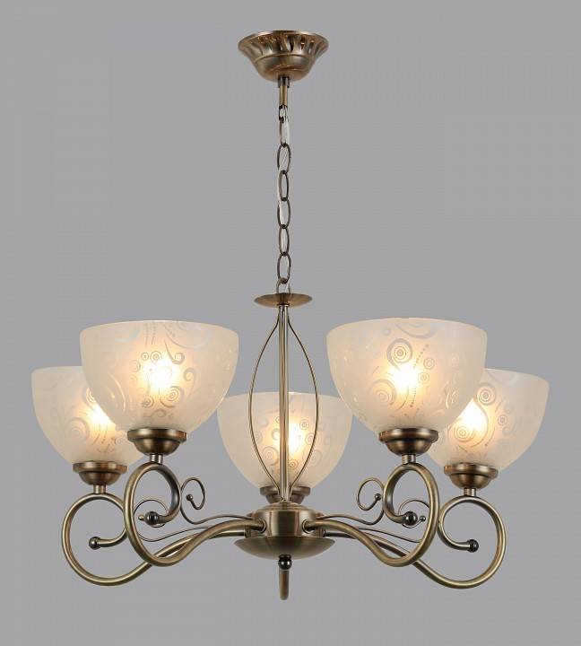 Подвесная люстра Rivoli Loren 5xE14 40 Вт Б0044455