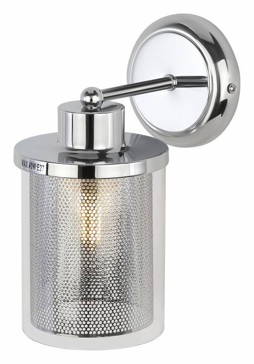 Бра Rivoli Adriana 1xE27 хром Б0047319