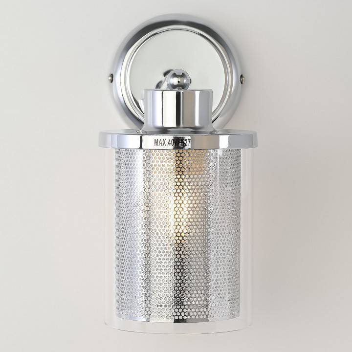 Бра Rivoli Adriana 1xE27 хром Б0047319