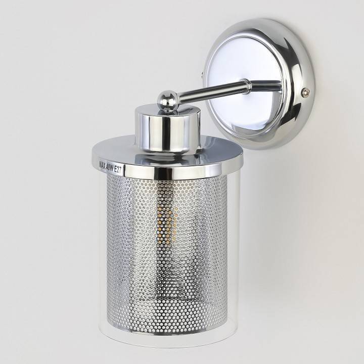 Бра Rivoli Adriana 1xE27 хром Б0047319