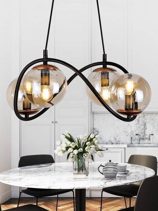 Подвесная люстра Rivoli Apollo 6хE14 40 Вт Б0047331