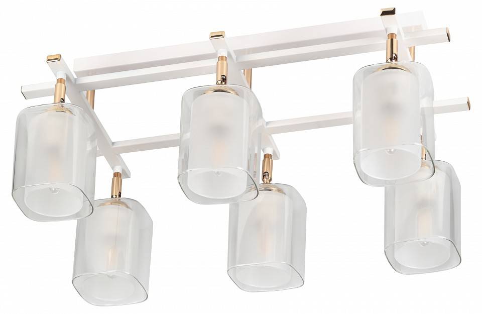 Потолочная люстра Rivoli Helga 6хE27 40 Вт Б0050839