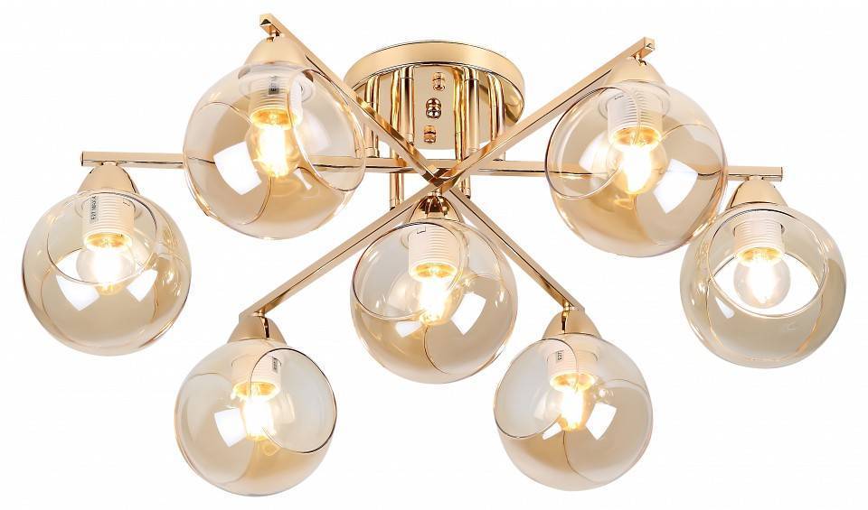 Потолочная люстра Rivoli Ilsa 7хE27 60 Вт Б0051269