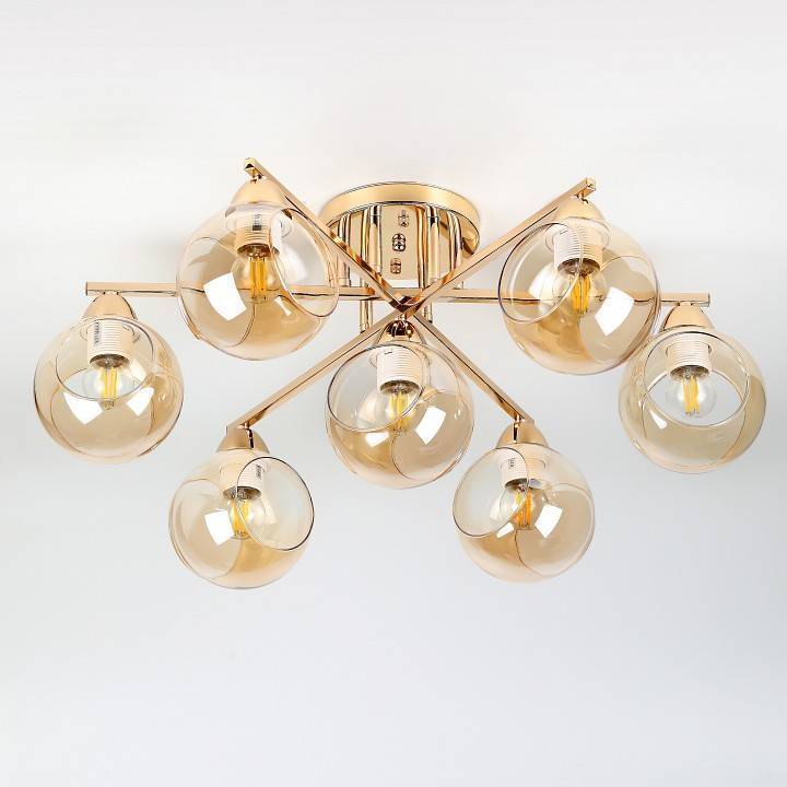 Потолочная люстра Rivoli Ilsa 7хE27 60 Вт Б0051269