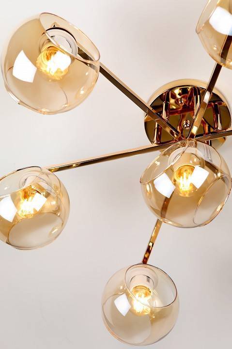 Потолочная люстра Rivoli Ilsa 7хE27 60 Вт Б0051269