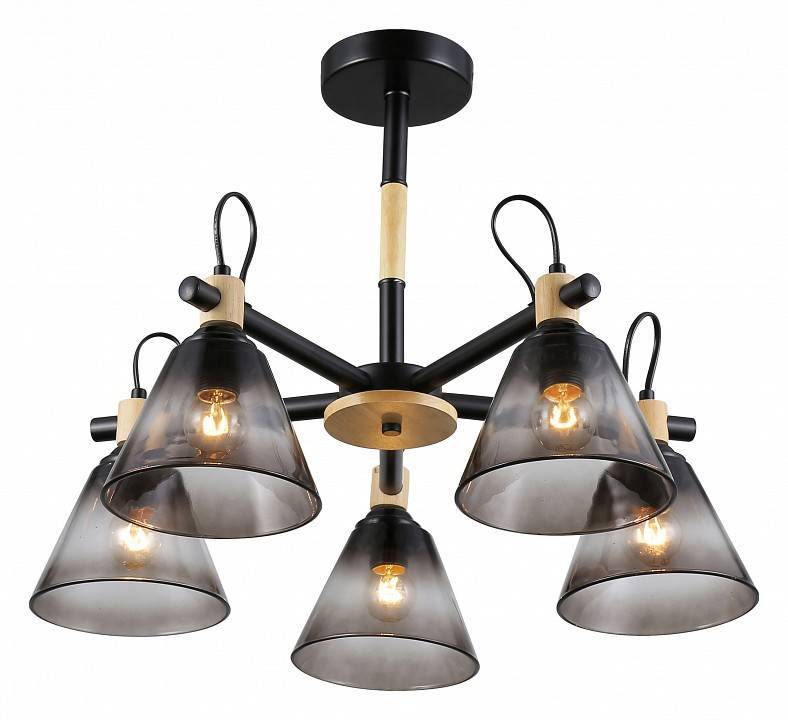 Люстра на штанге Rivoli Elmira 8xE14 40 Вт Б0053432