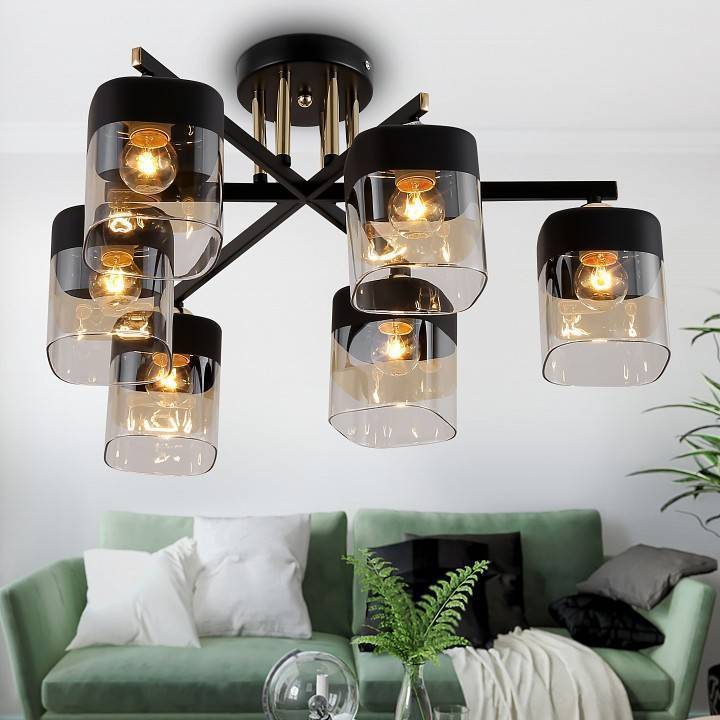 Потолочная люстра Rivoli Isadora 6хE27 40 Вт Б0054753