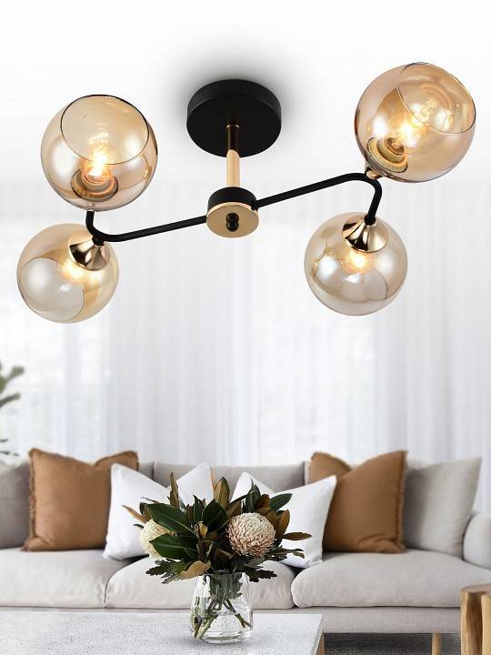 Люстра на штанге Rivoli Alison 6xE14 Б0055385