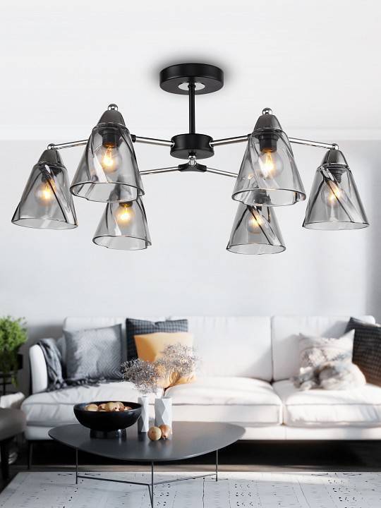 Люстра на штанге Rivoli Connie 5xE14 Б0055485