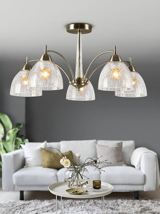 Люстра на штанге Rivoli Doreen 6xE14 Б0055614