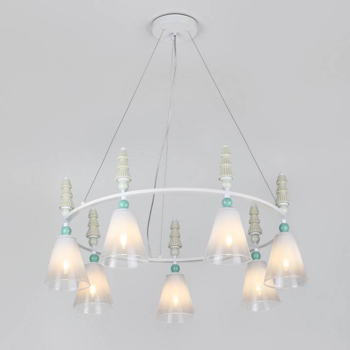 Подвесная люстра Rivoli Cataleya 8хE14 40 Вт Б0066496