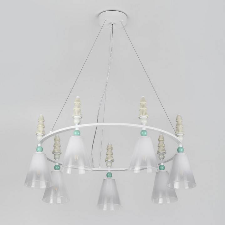 Подвесная люстра Rivoli Cataleya 8хE14 40 Вт Б0066496