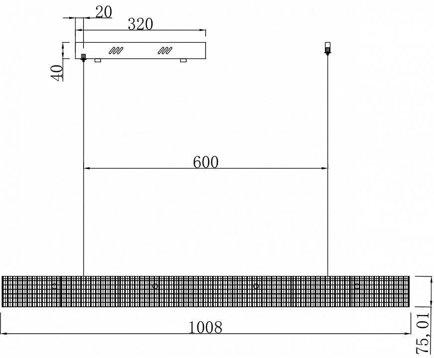 Подвесной светильник Stilfort Lucen 4007/02/10PL