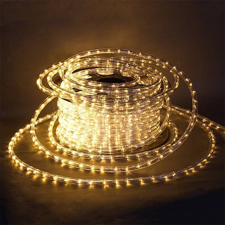 Шнур световой Sneha  13-2W-100M-24V-LED-U WW