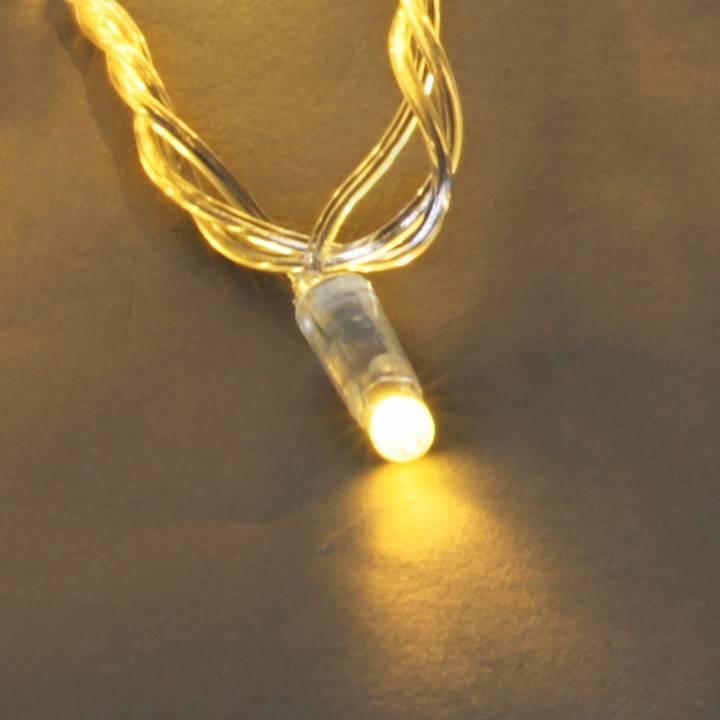 Гирлянда нить Sneha A-047C 200 LED 20 м IP44 теплый белый свет A-047C WW