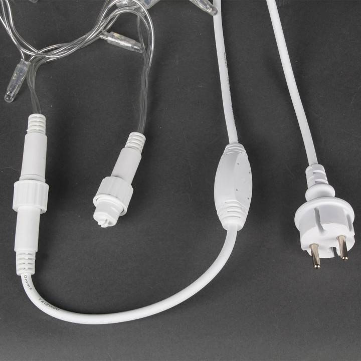 Гирлянда нить Sneha A-047C 200 LED 20 м IP44 теплый белый свет A-047C WW