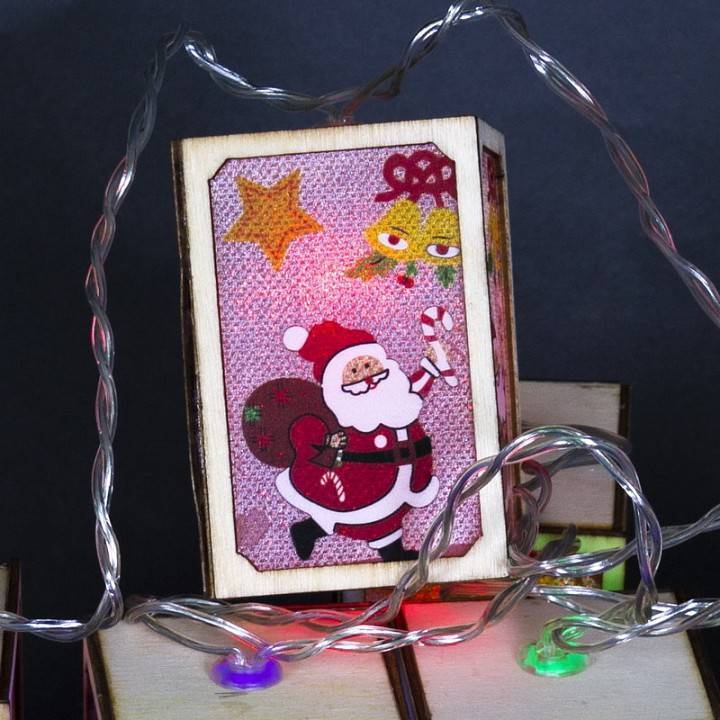 Гирлянда с насадками Sneha Подарки 20 LED 4 м A-481