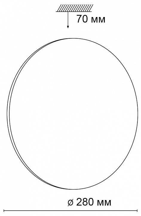 Светильник накладной Sonex Lassa 3043/AL