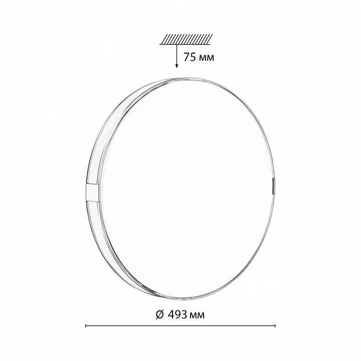 Накладной светильник Sonex Otiga Blue 7677/EL