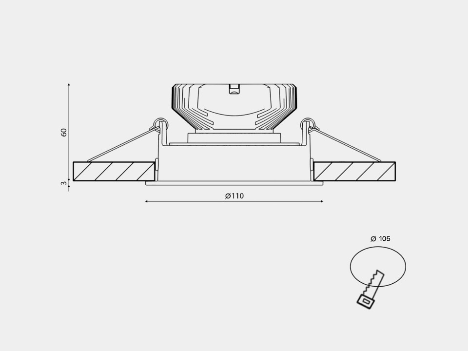 Корпус на 1 пост SWG PRO COMBO COMBO11-WH