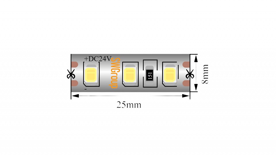 Лента светодиодная SWG  00-00045341