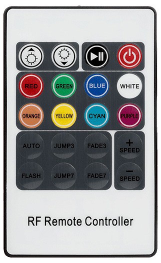 Контроллер RGB с пультом ДУ SWG RF-RGB-20-18A