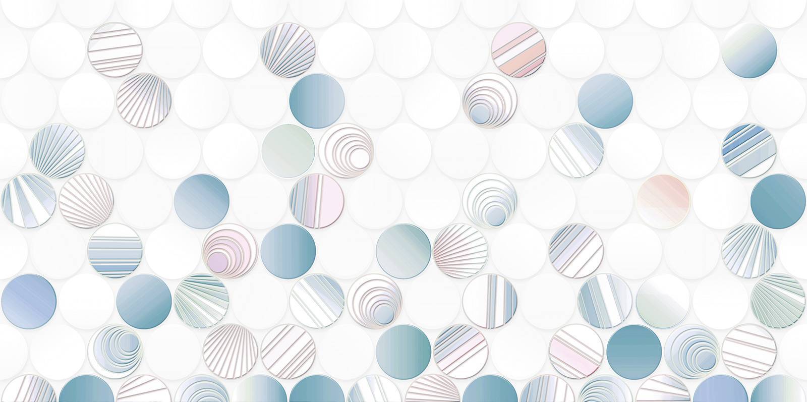 Плитка настенная рельефная Alma Ceramica Bolle 249х500х8.5 мм TWU09BOL006