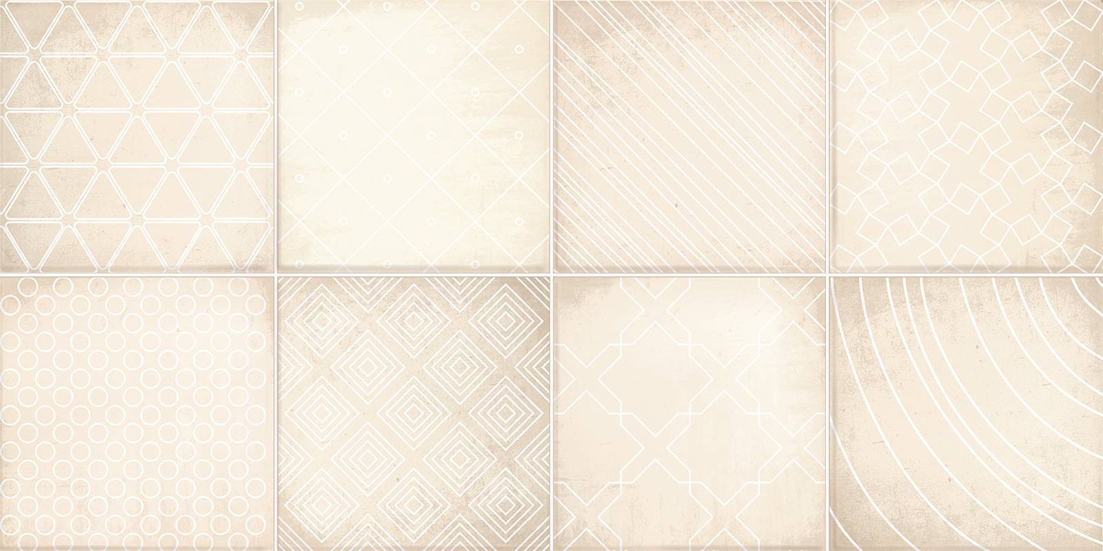 Плитка настенная рельефная Alma Ceramica Richard 249х500х8.5 мм TWU09RCD014