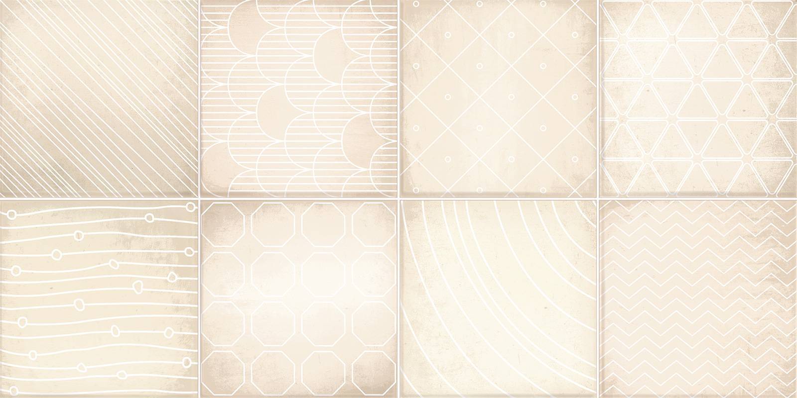 Плитка настенная рельефная Alma Ceramica Richard 249х500х8.5 мм TWU09RCD014