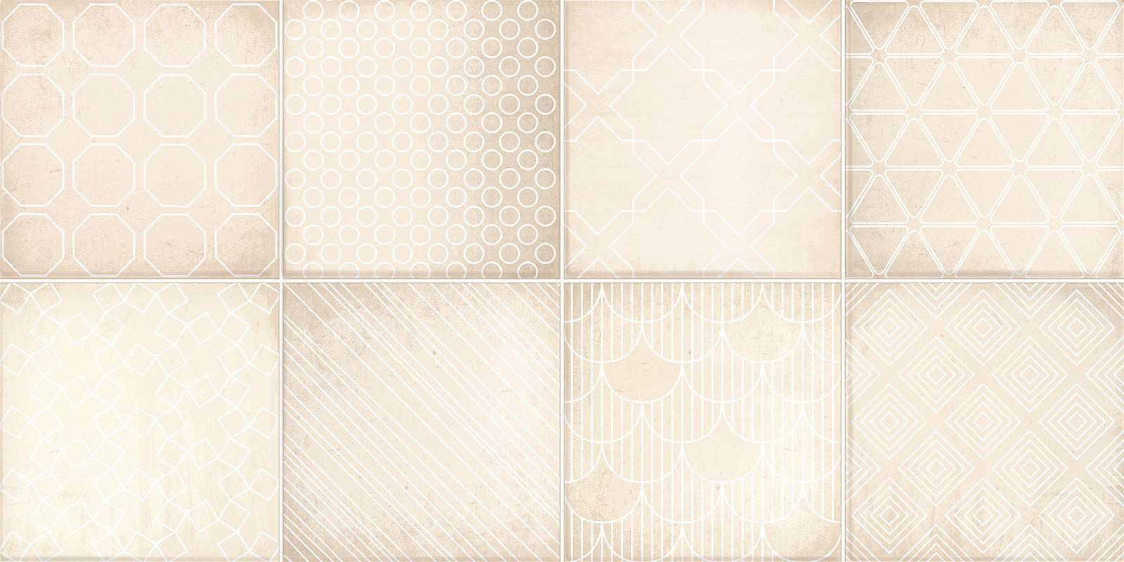 Плитка настенная рельефная Alma Ceramica Richard 249х500х8.5 мм TWU09RCD014