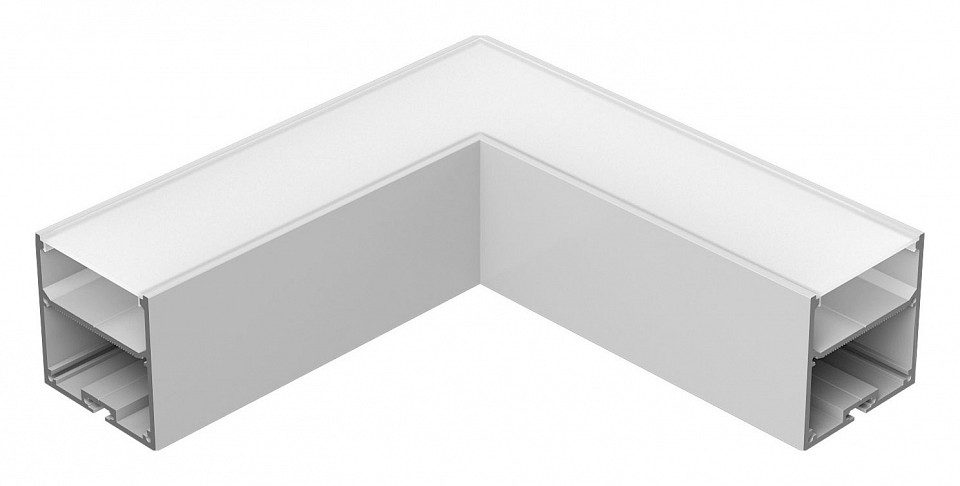 Соединитель угловой L-образный накладной 6063 LINE 5050 0272501