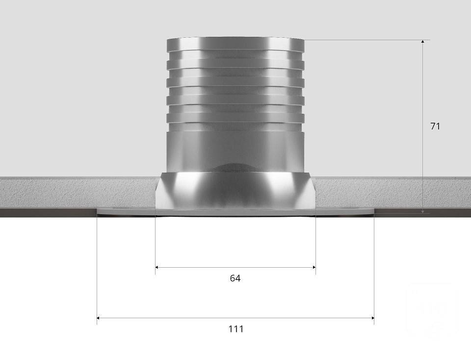 Встраиваемый светильник Donolux 6063 POINT HIDE 0830501