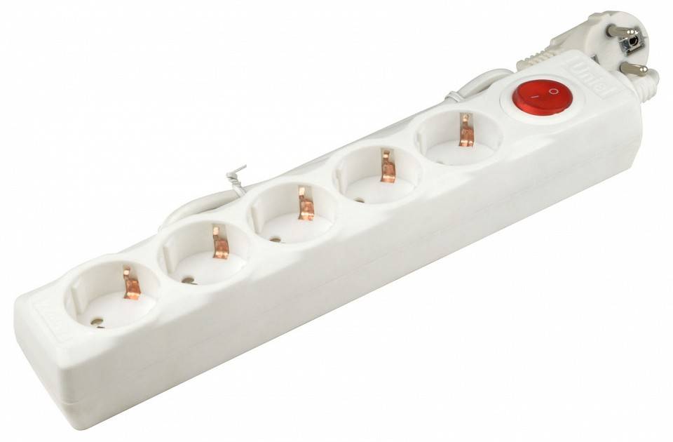 Удлинитель с выключателем Uniel S-Gsu5 UL-00001741