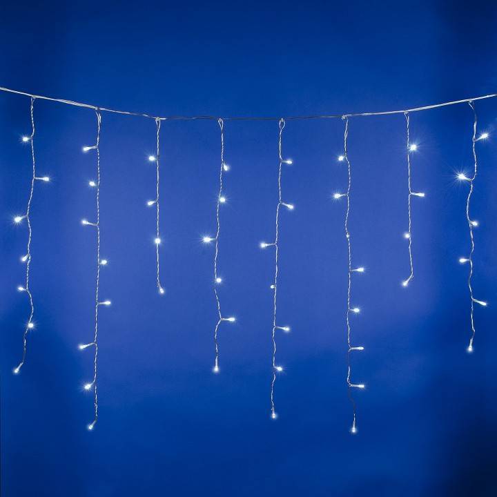 Бахрома световая Uniel ULD-B2007-100/DTA WARM WHITE/WHITE IP44 UL-00007209