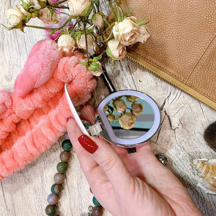 Зеркало компактное Uniel ULK-F73 с подсветкой UL-00007898