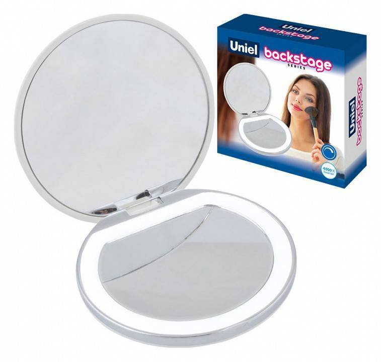 Зеркало компактное Uniel ULK-F73 с подсветкой UL-00007898