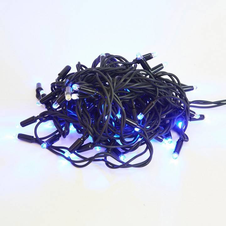 Гирлянда Нить Uniel ULD-S1000-120/TBK 10 м 120 LED теплый белый черный провод UL-00010895