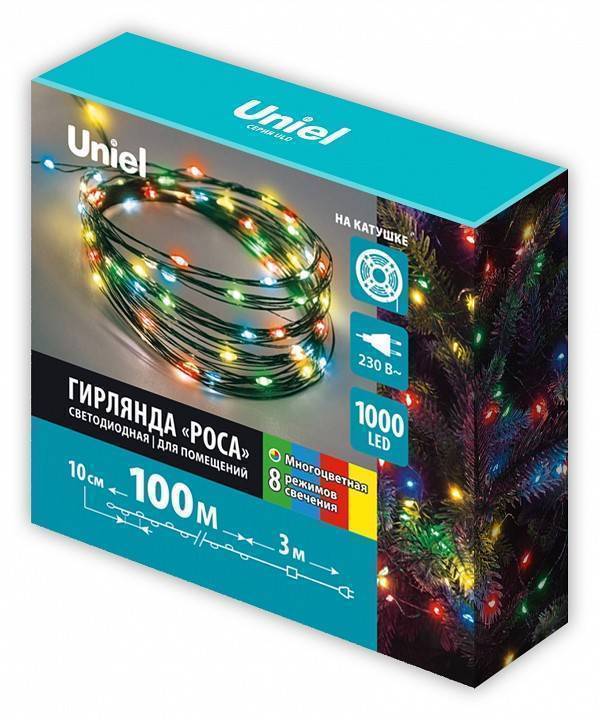 Гирлянда Нить Uniel ULD-S 20 м 200 LED IP20 синий UL-00012090