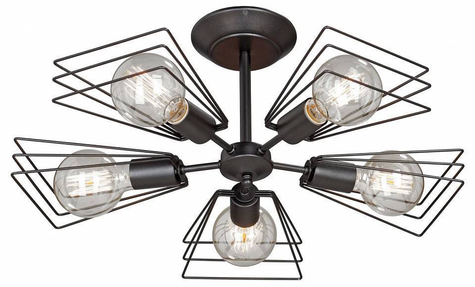 Люстра на штанге Vitaluce V4378 5 ламп E14 V4378-1/5PL