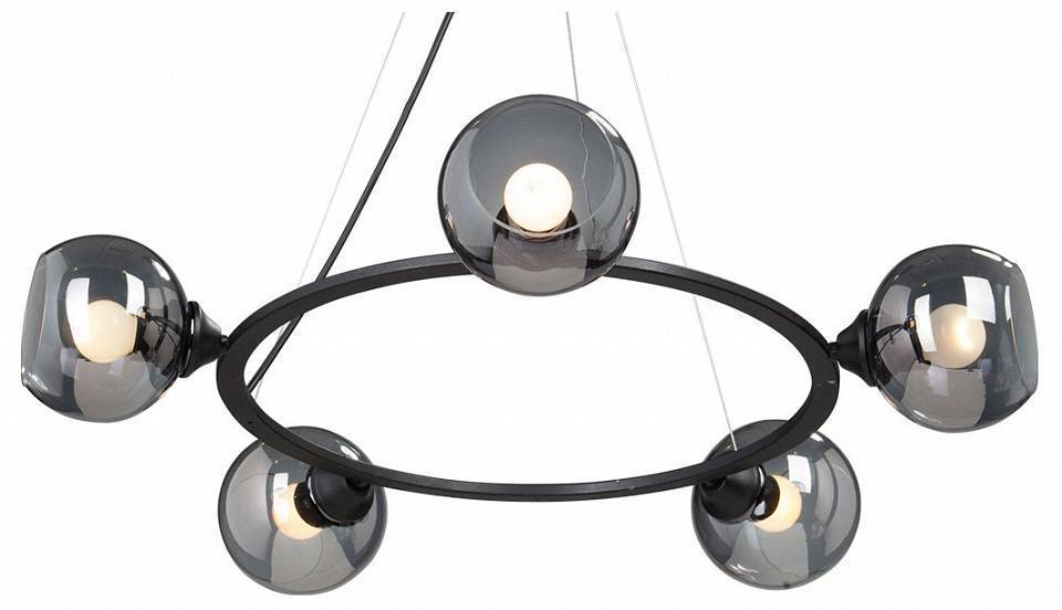 Подвесная люстра Vitaluce Шарики 5 ламп V4480-1/5S