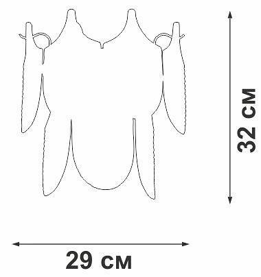 Накладной светильник Vitaluce V5813 V5813-8/1A