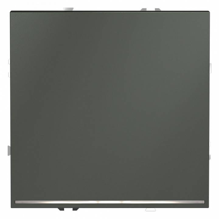 Выключатель одноклавишный с подсветкой без рамки Voltum S70 VLS010206