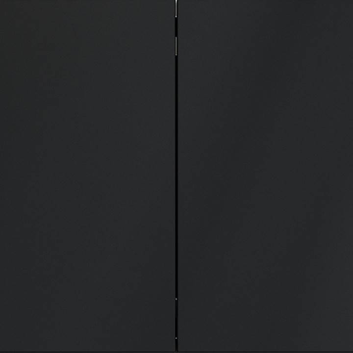 Выключатель двухклавишный без рамки Voltum S70 VLS020607