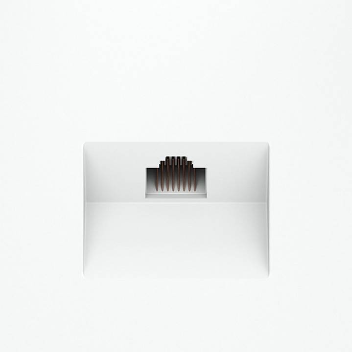 Розетка Ethernet RJ-45 без рамки Voltum S70 VLS060102