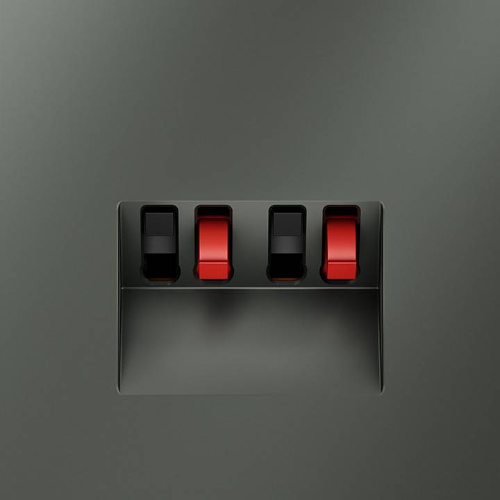 Розетка акустическая без рамки Voltum S70 VLS060306